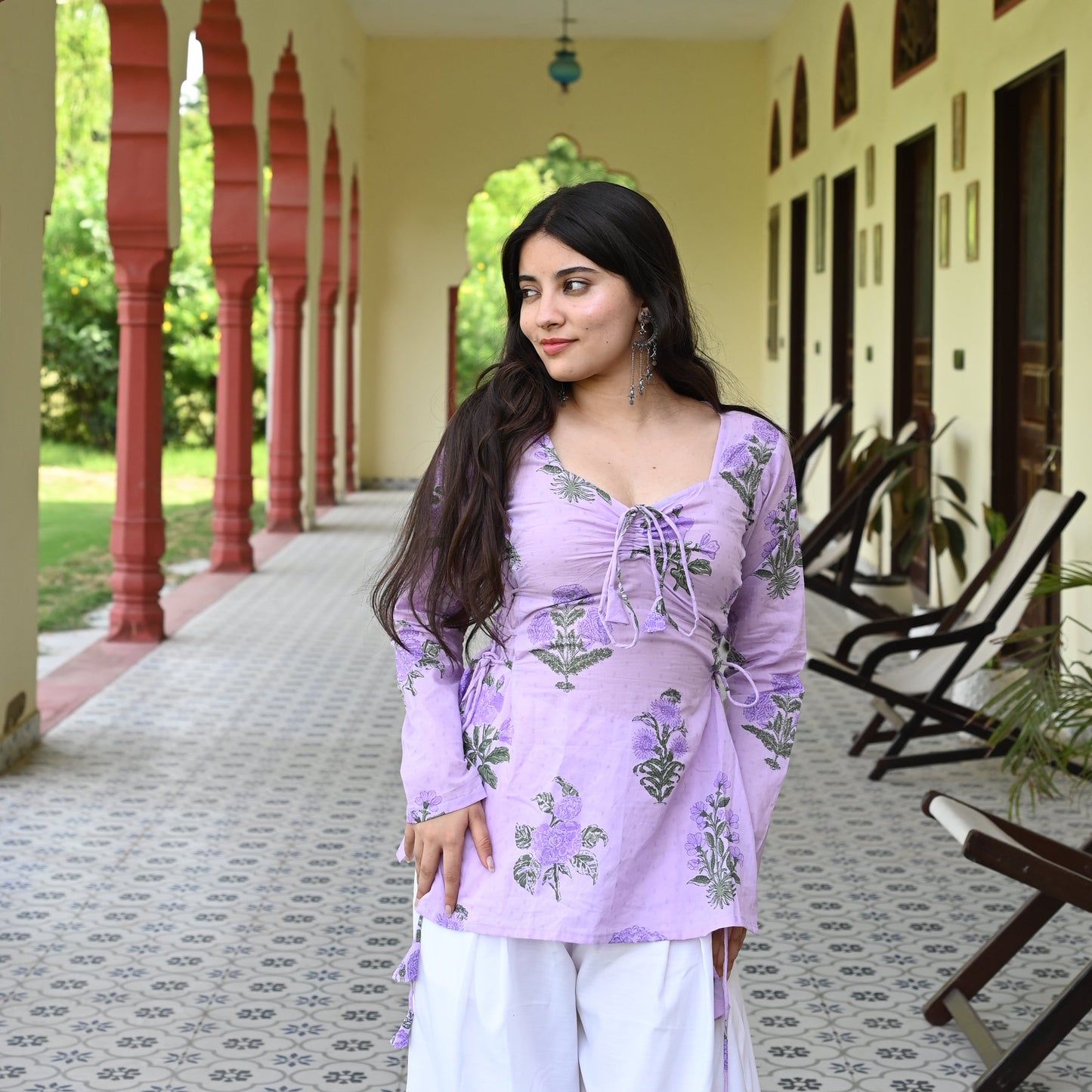 AASTHA - SIDE CORSET KURTI