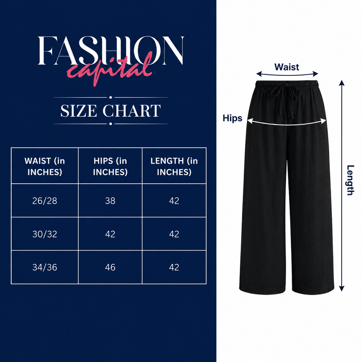 BLACK LINEN STYLE PANTS