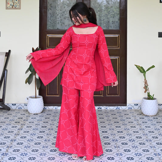 KAREENA 90's Style Three Piece Set