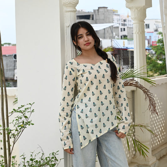 AAIRA Asymmetrical Kurti