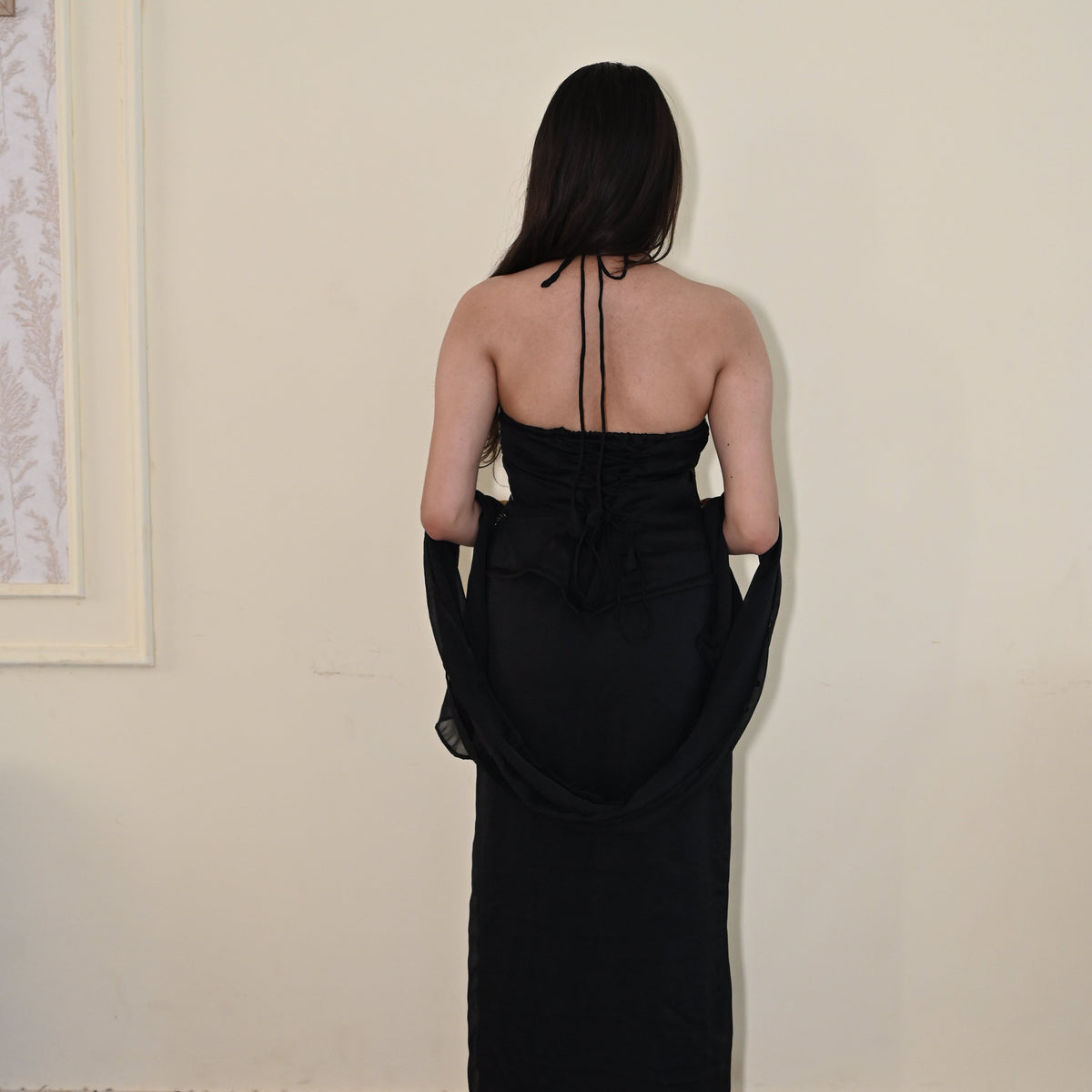 SAYURI Halter Neck Skirt Set
