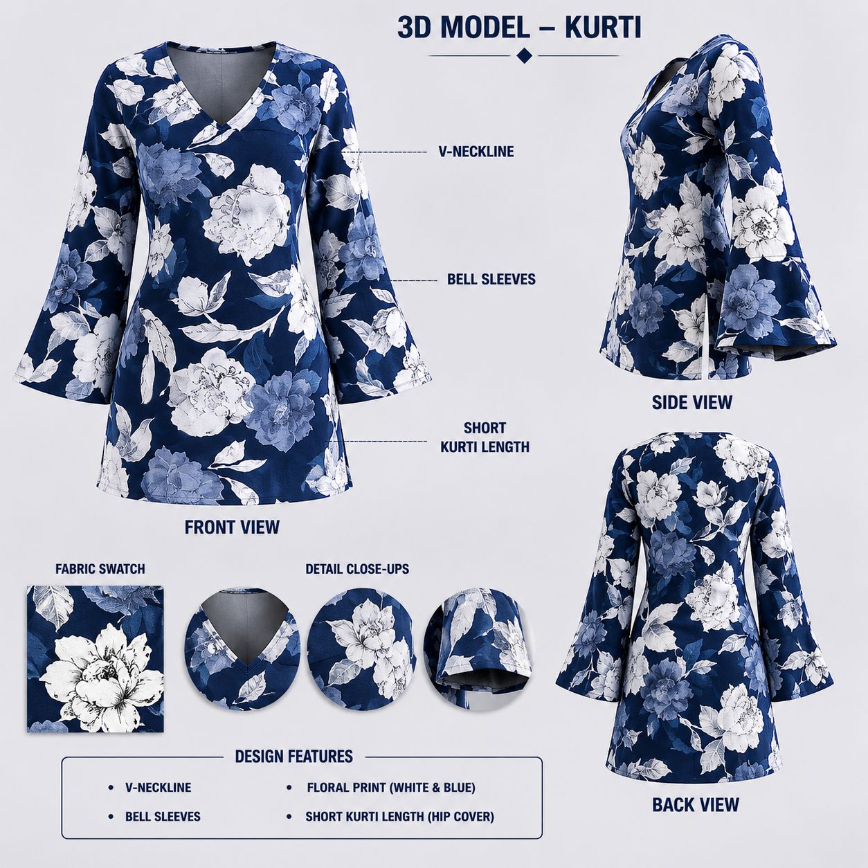 LILY - Bell Sleeve