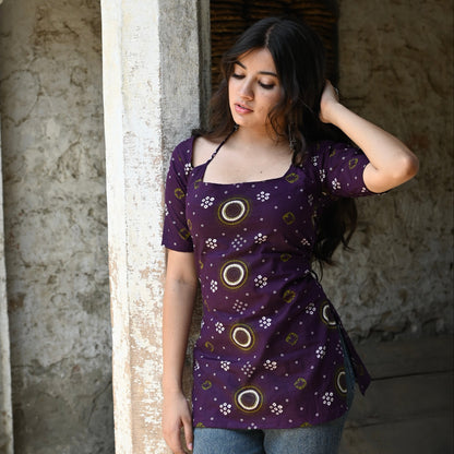 BEGUM-TIE UP BACK KURTI