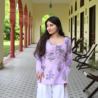 AASTHA - SIDE CORSET KURTI