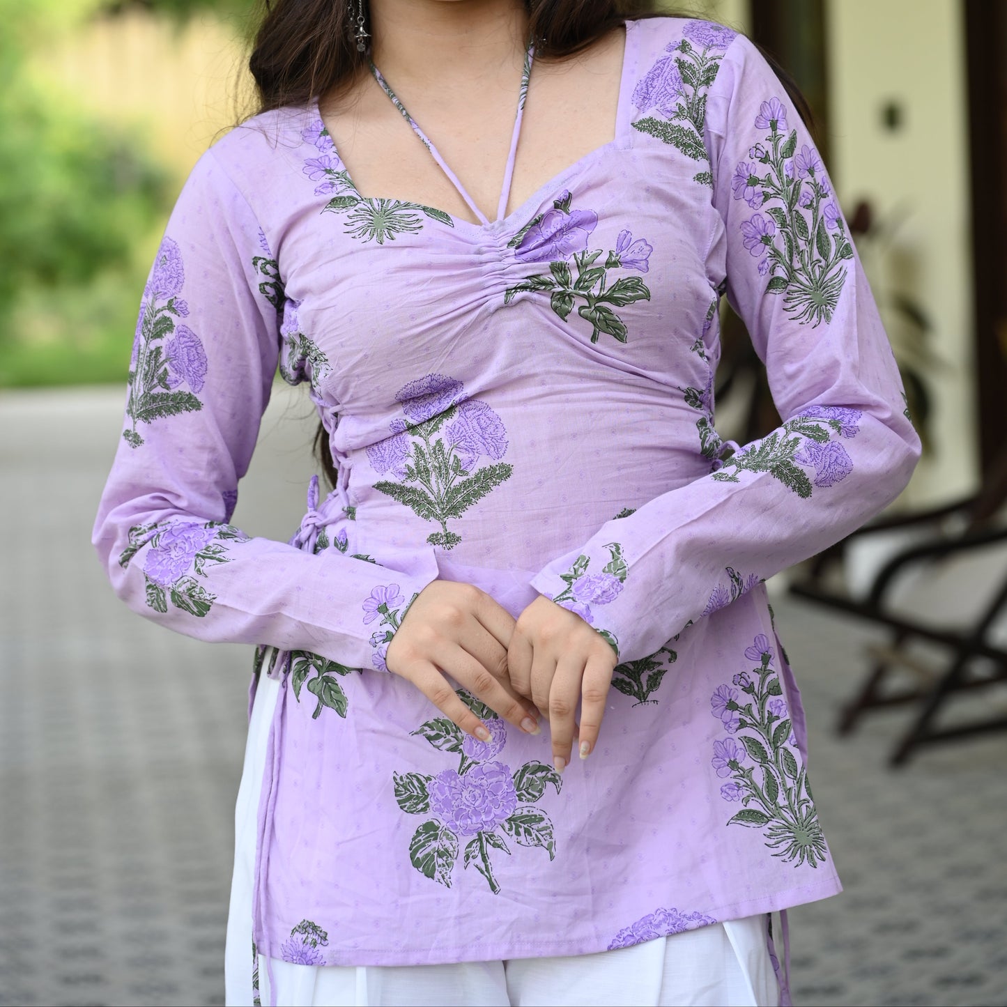 AASTHA - SIDE CORSET KURTI