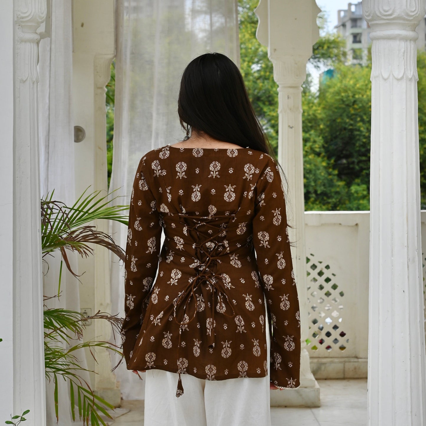 HAYA Side Corset Kurti