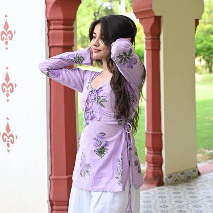 AASTHA - SIDE CORSET KURTI