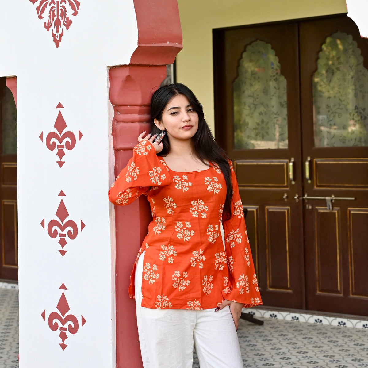 YAMI Bell Sleeves Kurti