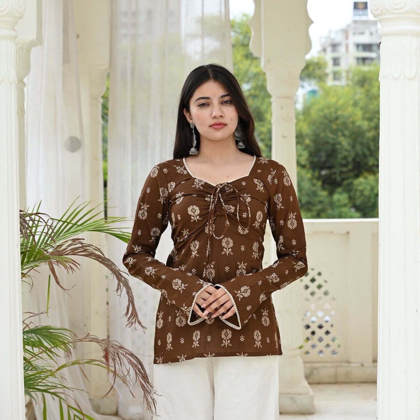 HAYA Side Corset Kurti