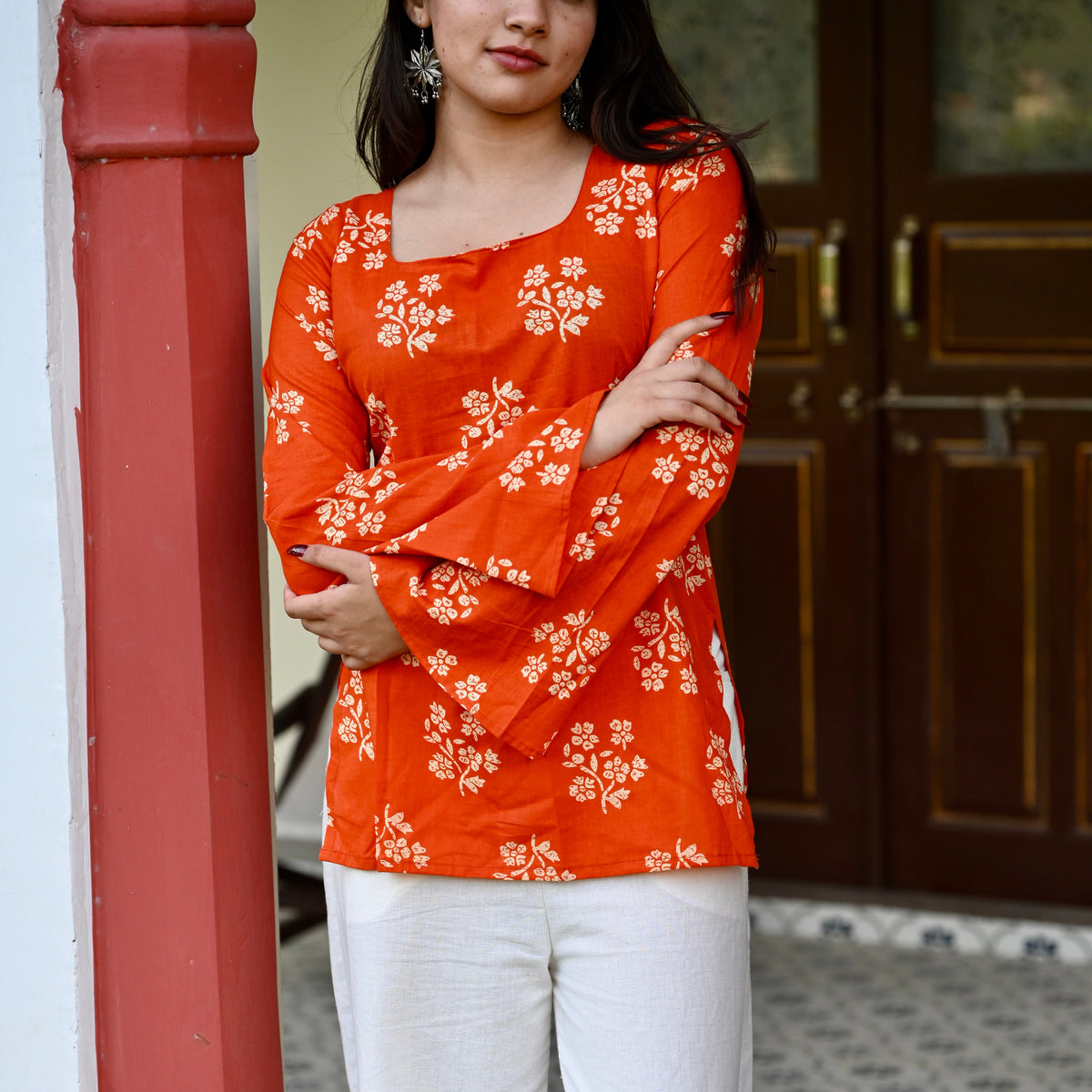 YAMI Bell Sleeves Kurti