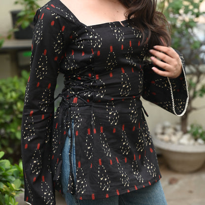 AARZOO Side Corset Kurti