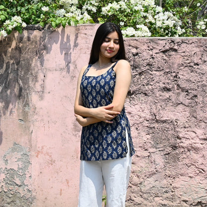 LAYA-CUT SLEEVES KURTI