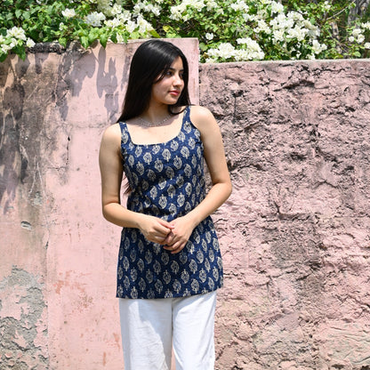 LAYA-CUT SLEEVES KURTI