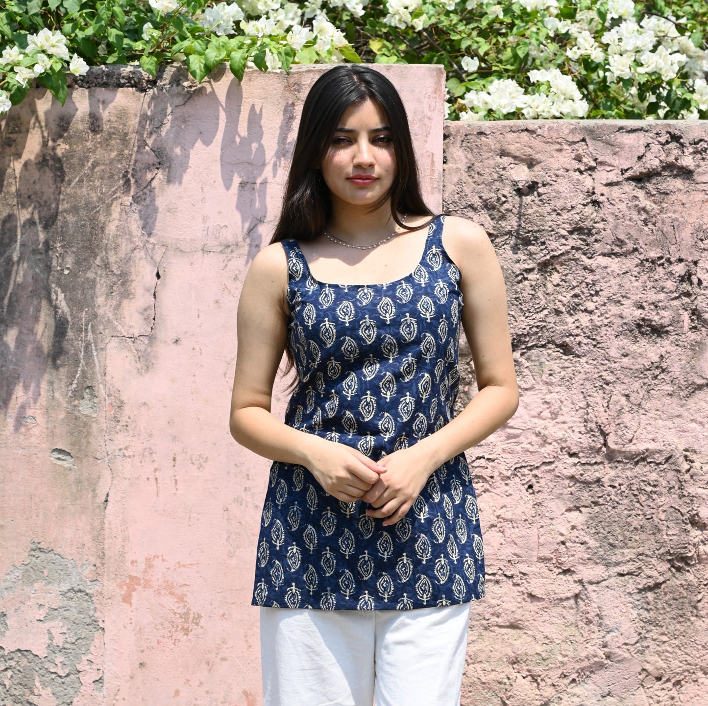LAYA-CUT SLEEVES KURTI