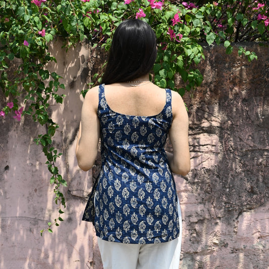 LAYA-CUT SLEEVES KURTI