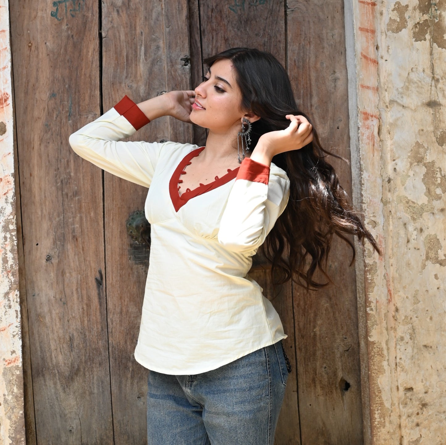 PEARL-CORSET BACK TOP