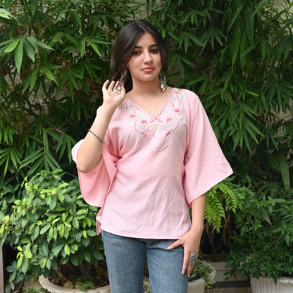 GULABO Dual Wear Embroidery Kaftan