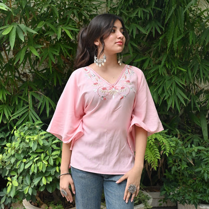 GULABO Dual Wear Embroidery Kaftan