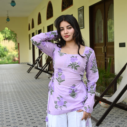 AASTHA - SIDE CORSET KURTI