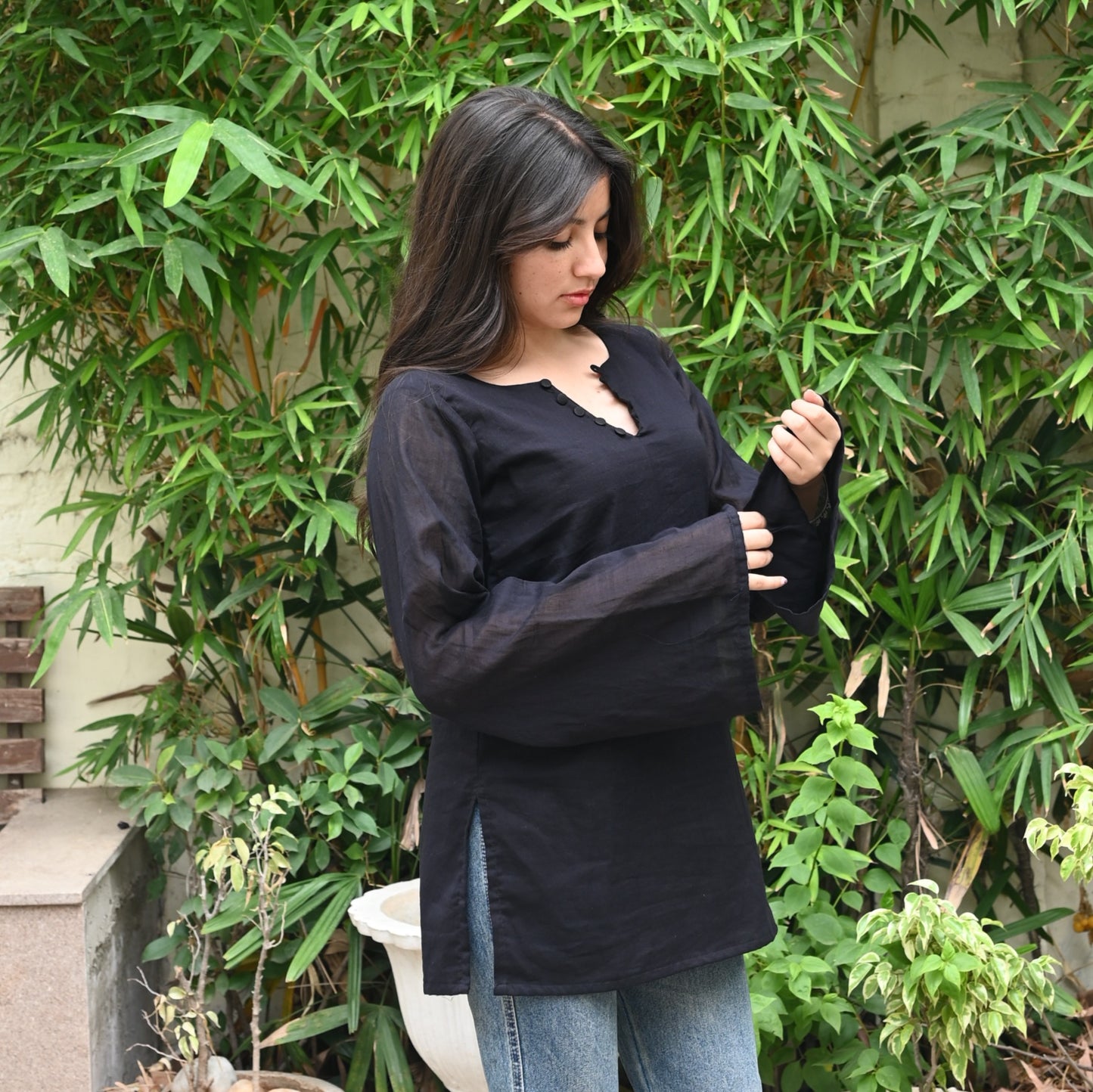 ELARA-MULMUL KURTI
