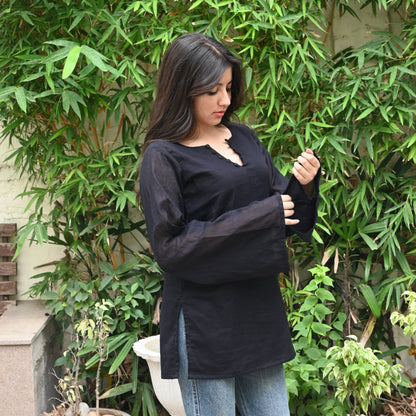 ELARA-MULMUL KURTI