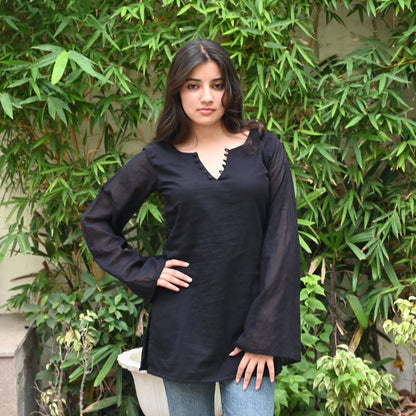 ELARA-MULMUL KURTI