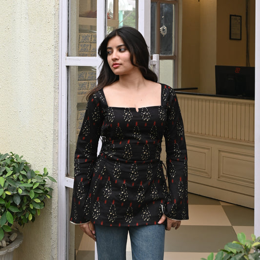 AARZOO Side Corset Kurti