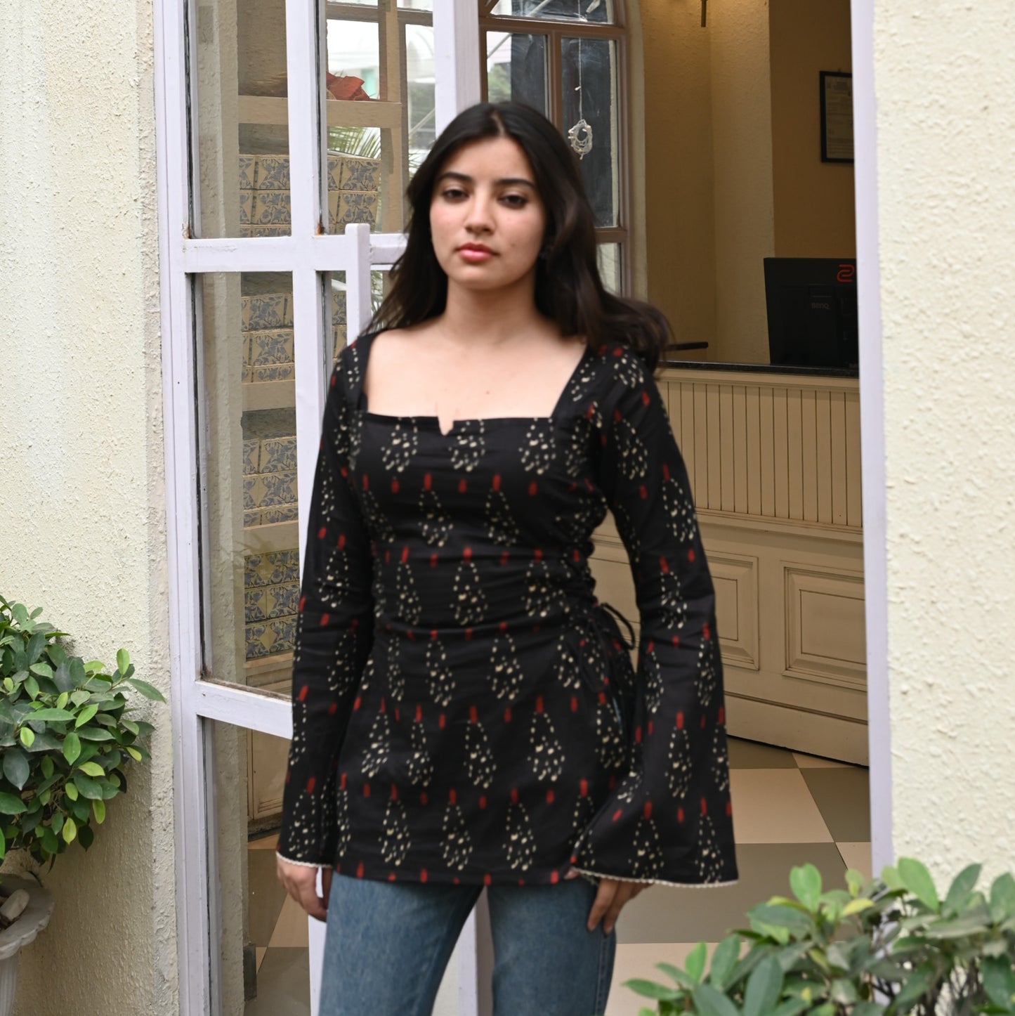 AARZOO Side Corset Kurti