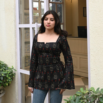 AARZOO Side Corset Kurti