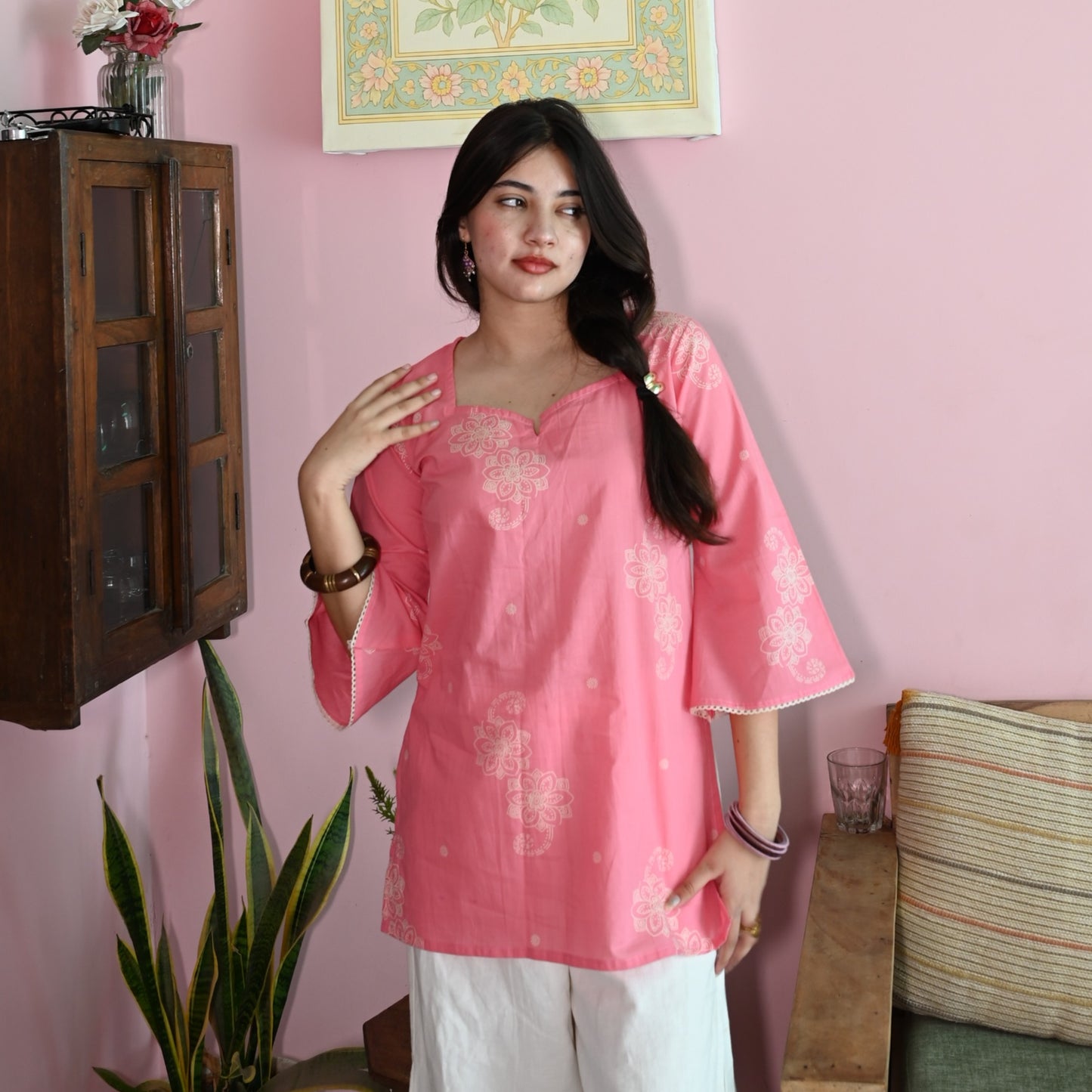 ZARINA 3/4th Sleeves Kurti