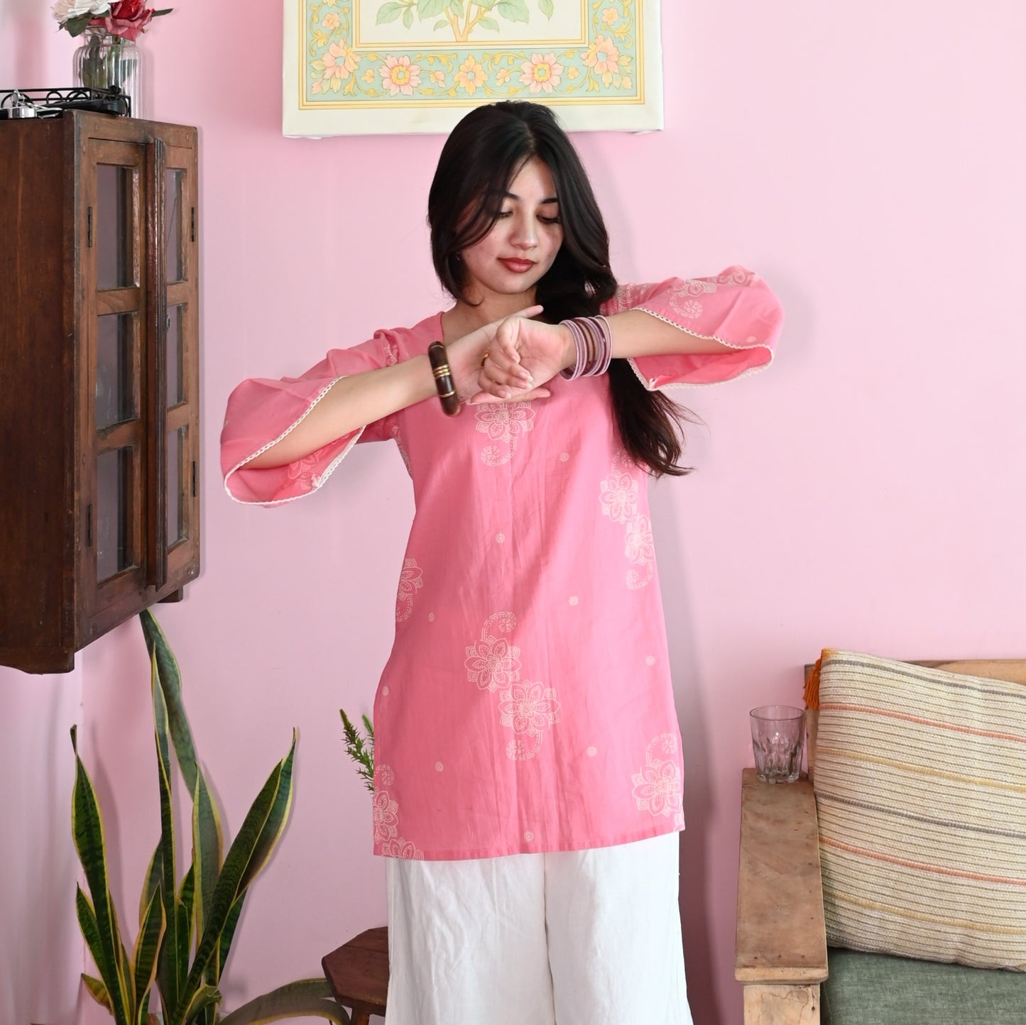 ZARINA 3/4th Sleeves Kurti