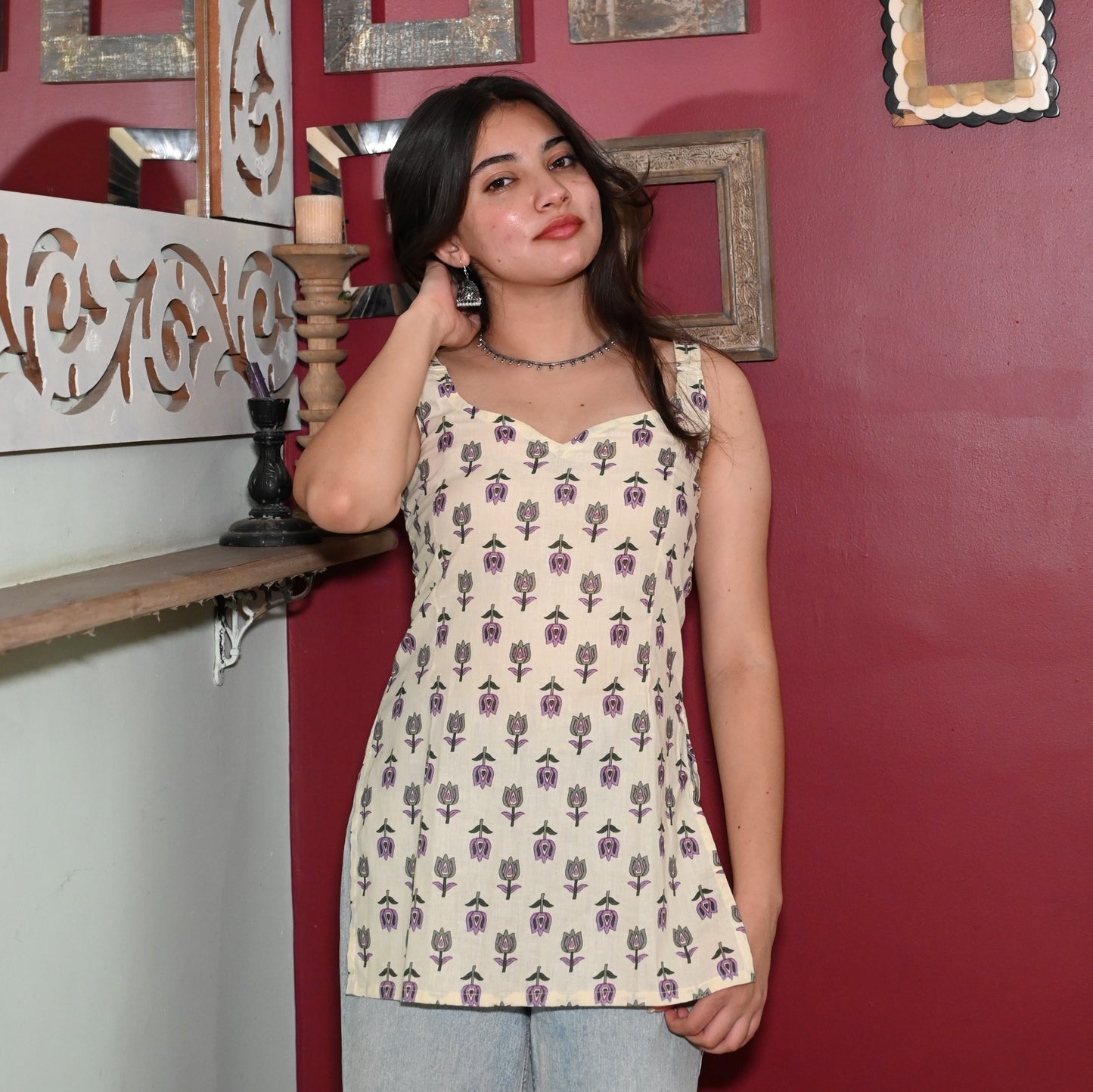 MAHIRA - Strap Kurti