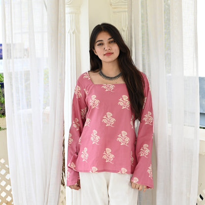 AFSANA - Bell Sleeves Top