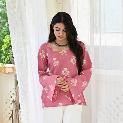 AFSANA - Bell Sleeves Top