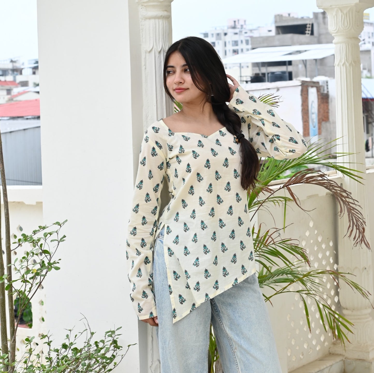 AAIRA  Asymmetrical Kurti