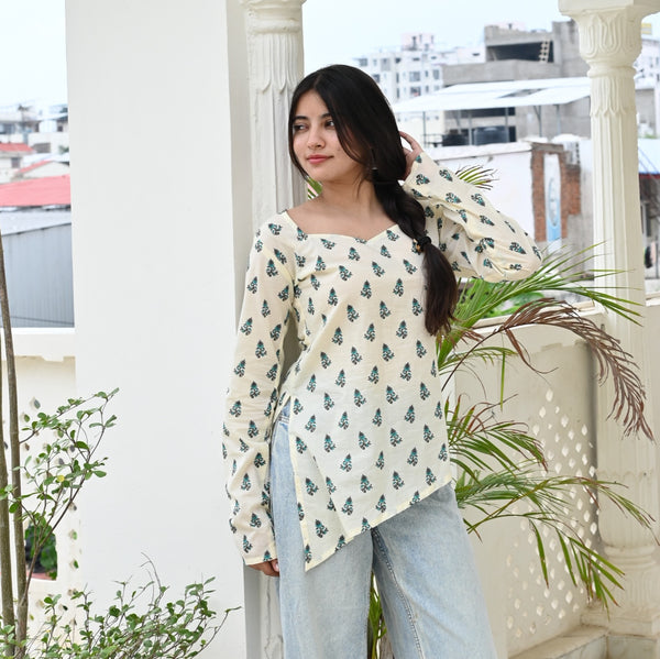 AAIRA  Asymmetrical Kurti