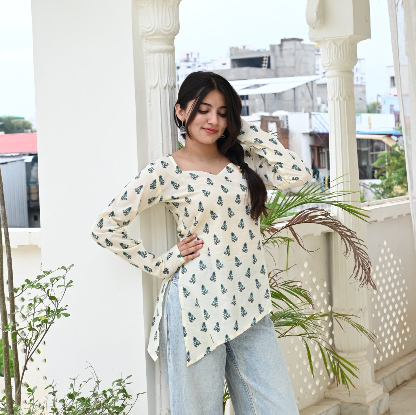 AAIRA  Asymmetrical Kurti