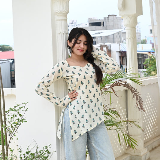 AAIRA  Asymmetrical Kurti
