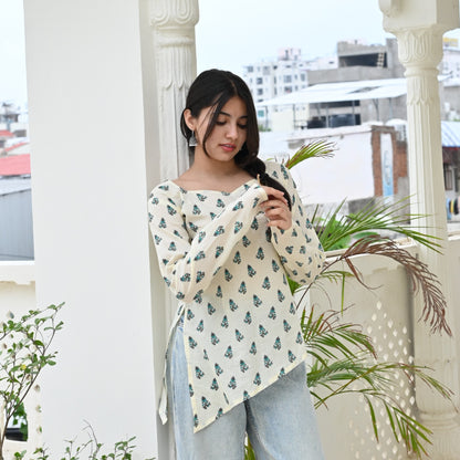 AAIRA  Asymmetrical Kurti