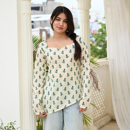 AAIRA  Asymmetrical Kurti