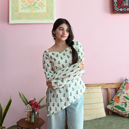 AAIRA  Asymmetrical Kurti