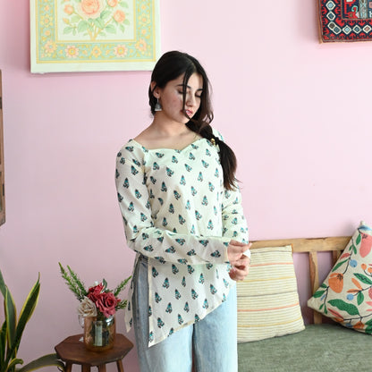 AAIRA  Asymmetrical Kurti