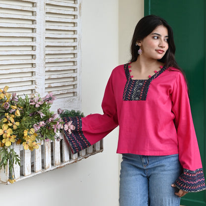 NAZAKAT Boxy Top