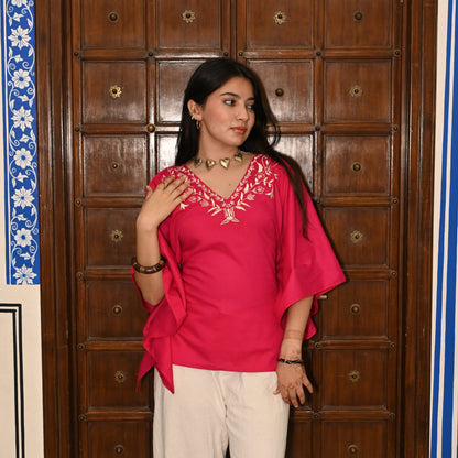 DILRUBA Embroidered Kaftan