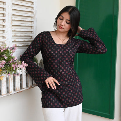 SAHIBA Bell Sleeves Kurti