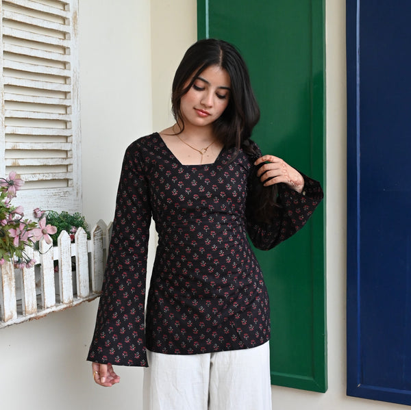 SAHIBA Bell Sleeves Kurti