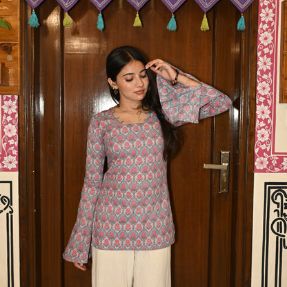 SAAZ Bell Sleeves Kurti