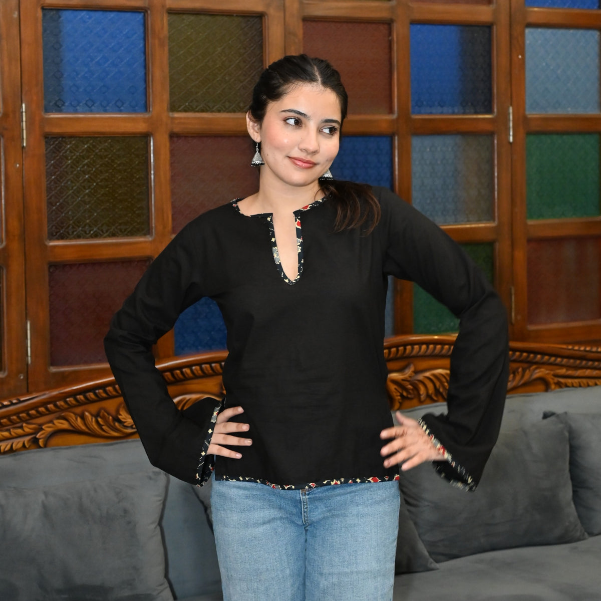 SIYA Bell Sleeves Top