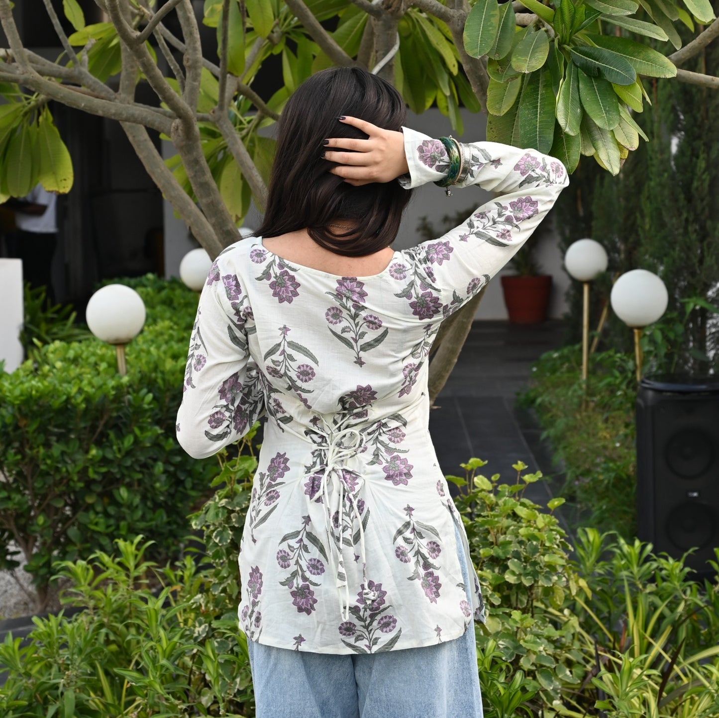 AANYA-Corset Back Kurti