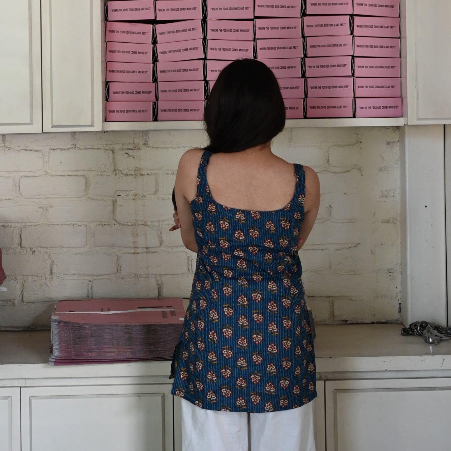 NEERJA-Strap Kurti